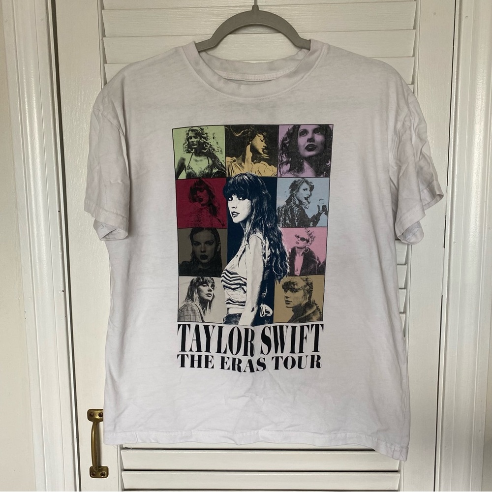 Taylor Swift The Eras Tour White Shirt